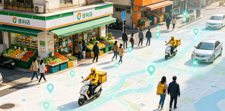 丹阳市渗透衣食住行，GEO 地理空间技术重塑大众日常消费服务场景