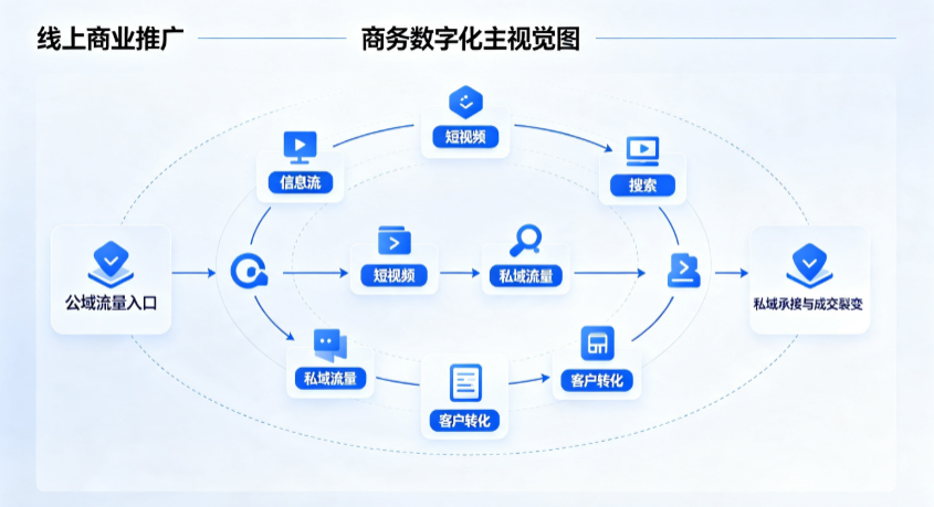 丹阳市线上商业推广怎么做？全域流量闭环搭建与低成本转化实战指南